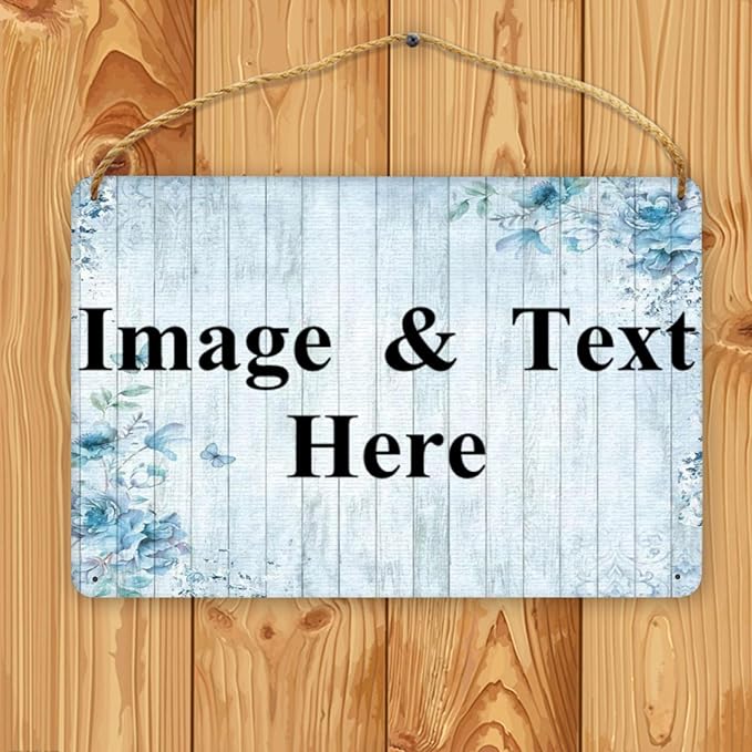 RETEHULO Personalized Custom Decorative Signs Plaques Wooden Hanging Wall Sign, Boys Girls Bedroom Art Wall Decor Custom Name Kids Baby Nursery Plaque