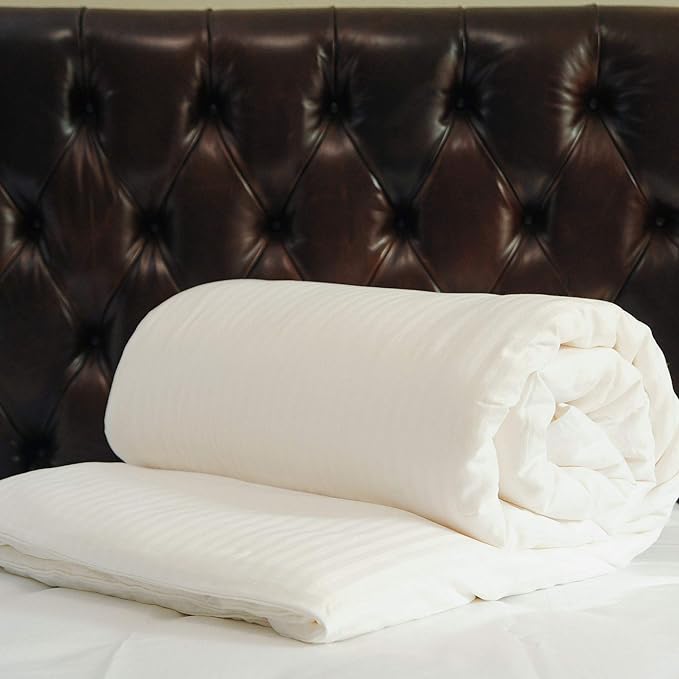 CUDDLE DREAMS Silk Comforter for Winter, 100% Long-Strand Silk Filling, Natural & Breathable (King Size)