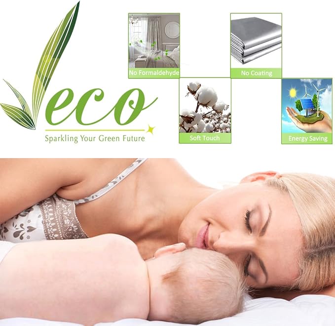 NICETOWN Room Warming Complete Blackout Shades for Large Window Door, 100% Blackout Window Curtain Panels with Black Lined, 46 inches Width Each Panel, 90 inches Length, Cappuccino, Double Pieces