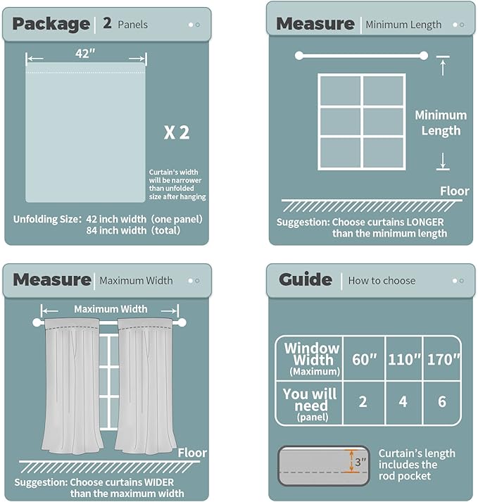 BGment Kids Blackout Curtains for Bedroom, Rod Pocket Room Darkening Curtains Decoration Thermal Insulation Window Drapes for Nursery, Children Room, 2 Panels, Each 42 x 84 Inch, Pink