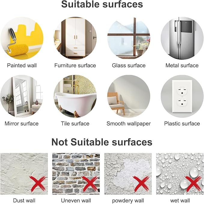 Tanlaby Jungle Animals Wall Stickers Forest Animal Wall Decals Cute Fox Bear Giraffe Self-Adhesive Mural Removable Wall Art Sticker for Baby Nursery Kids Bedroom Playroom Daycare Classroom Decor