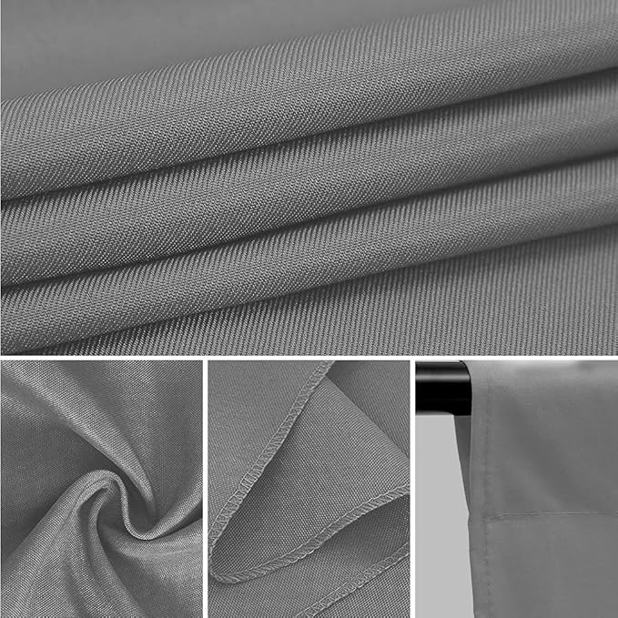 10x12ft Gray Backdrop Photography Grey Photo Shooting Background with Matt Surface for Protrait Photoshoot