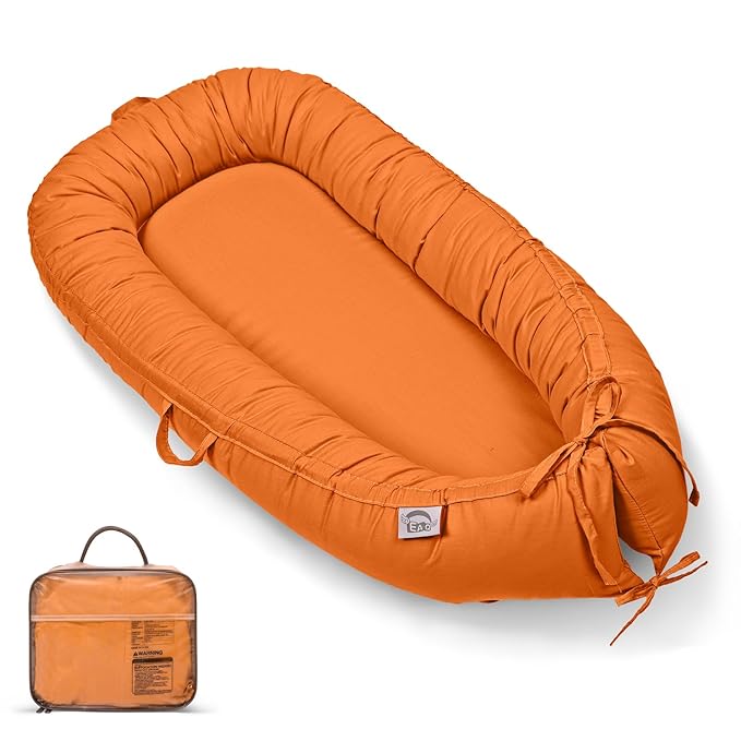 Baby Lounger, Infant Lounger for Newborn,Portable Baby Nest Cover Breathable & Soft, Newborn Essentials