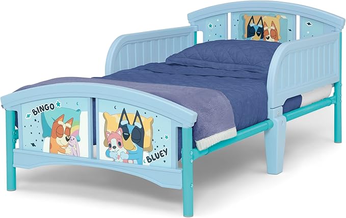 Delta Children Plastic Toddler Bed, Bluey
