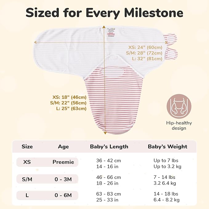 Mama Cheetah Baby Swaddle Blanket with Zipper, Newborn Swaddle Sack, Baby Swaddles Sleep Sack 0-3 Months, Baby Swaddle Wrap for Baby Boy & Girl, 3-Pack