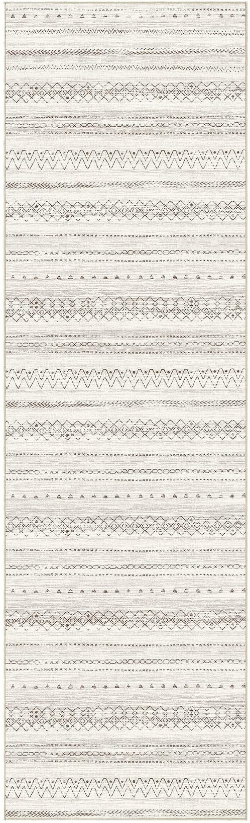 Area Rugs for Living Room Washable Living Room Rug Soft Neutral Indoor Floor Carpet Non-Slip Stain Resistant Modern Boho Rugs for Bedroom Dining Room Kids Room Nursery Office Home Brown