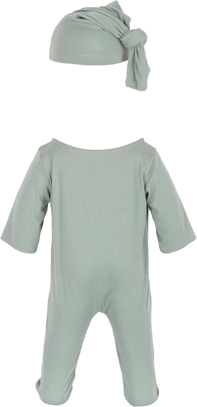 Holibeat Unisex Newborn Baby Christmas Green Posing Props Baby Girl Xmas Photography Outfits Infant Photoshoot (green)