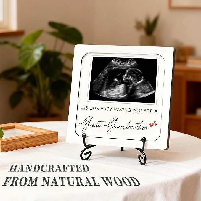 Pregnancy Announcement for Grandma, Ultrasound Picture Frame Surprise Box, The Only Thing Better Than Having You As My Grandma, Baby Coming Soon Pregnancy Announcement Gifts