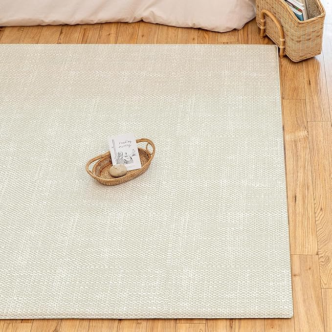 La Pure Soft Play Mat - Around Town + Fabric Beige (Medium)