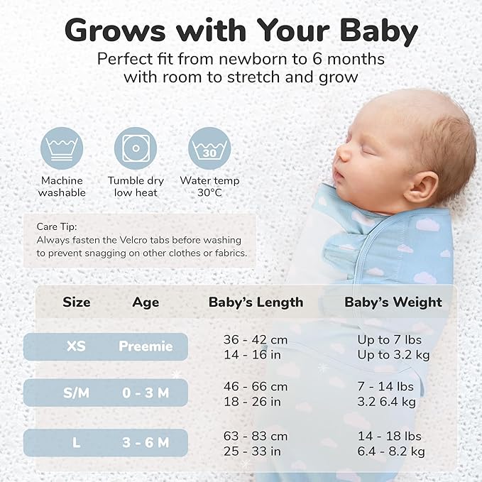 Mama Cheetah Baby Swaddle Sack 3-6 Month, Organic Cotton Swaddle Sleep Sack, Infant Swaddling Blanket Size Large, Large Swaddle Wrap, Easy Swaddles for Boy, 3-Pack