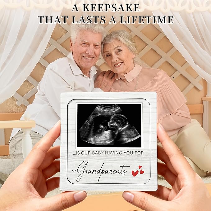 Pregnancy Announcement For Parents, Ultrasound Picture Frame Surprise Box, The Only Thing Better Than Having You As My Parents, Baby Coming Soon Announcement Pregnancy Reveal Gifts