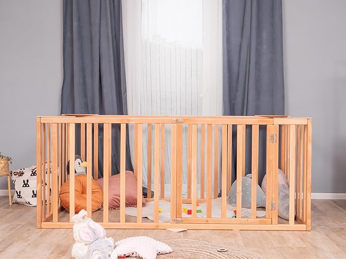 BUSY WOOD Montessori Bed for Toddlers - Toddler Floor Bed Twin - Montessori Bed Full - Floor Beds for Toddlers 1-4 Years - Queen Bed, King, Small Size Bed - Made in Europe (Model 20)