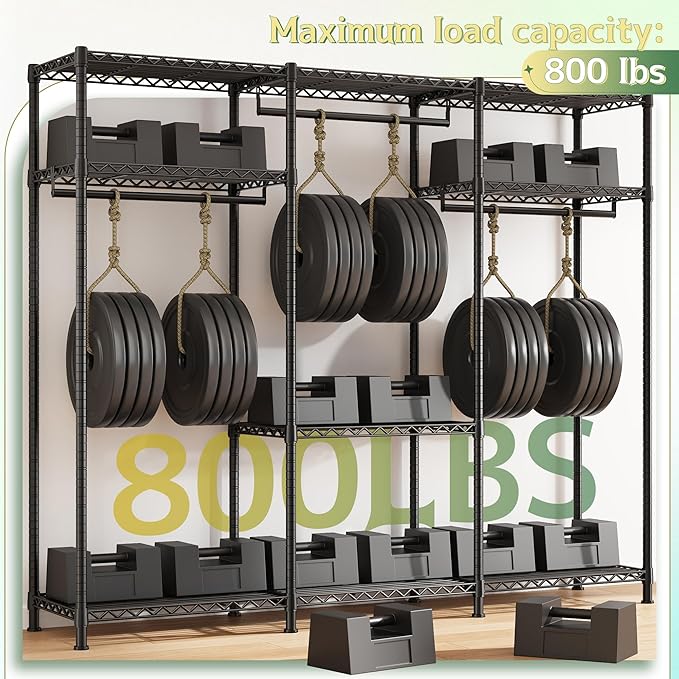Raybee Clothes Rack with Cover, Clothing Racks for Hanging Clothes with Adjustble Shelves,Portable Closet 15.74''D x 56.02''W x 75.4''H Hold 800LBS for Bedroom, Apaertment, Dorm, Space Saving, Grey