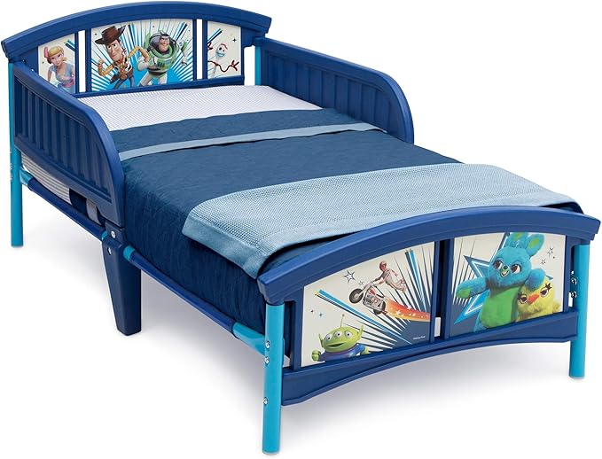 Delta Children Plastic Toddler Bed, Disney/Pixar Toy Story 4