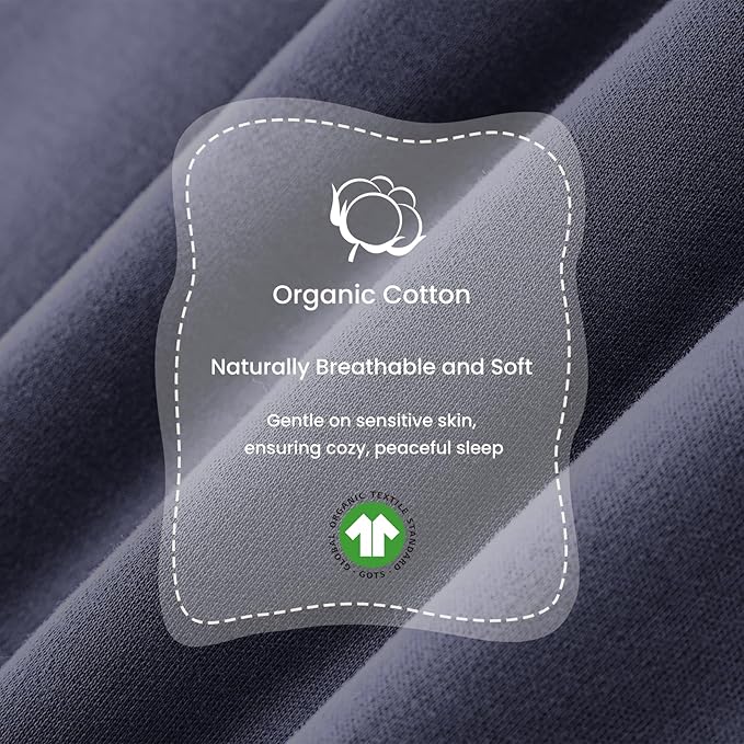 kaiya baby Unisex Sleeping Bag for Babies and Toddlers 2.5 Tog Sleep Sack, Long Sleeve Sleep Sack, Wearable Blanket Baby