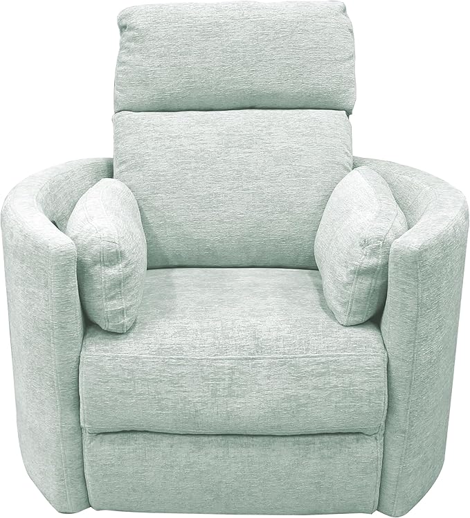Parker Living Radius - Windstream Power Swivel Glider Recliner for Adults with USB and Type-C Ports, Single Sofa Chair for Living Room