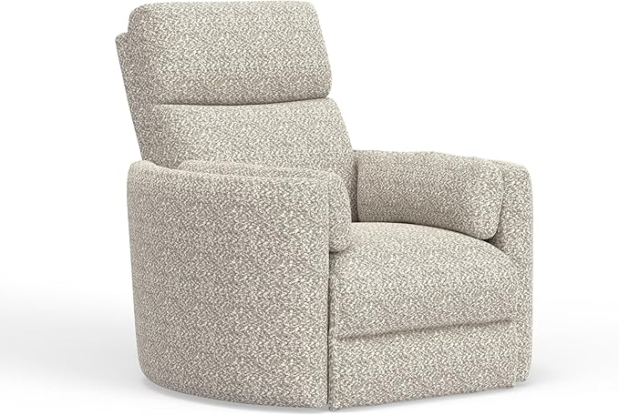 Parker Living Radius - Tatum River Rock Power Swivel Glider Recliner for Adults with USB and Type-C Ports, Single Sofa Chair for Living Room