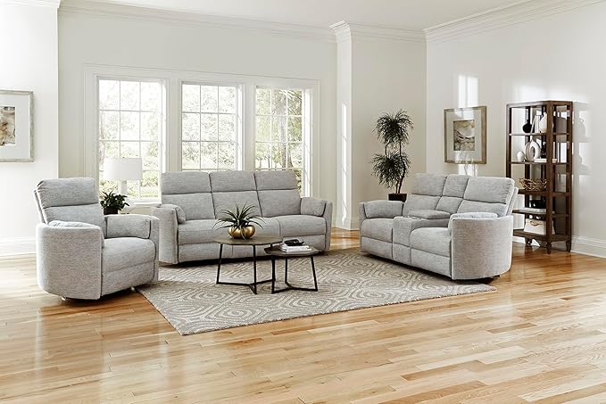 Parker Living Radius - Mineral Power Swivel Glider Recliner for Adults with USB and Type-C Ports, Single Sofa Chair for Living Room