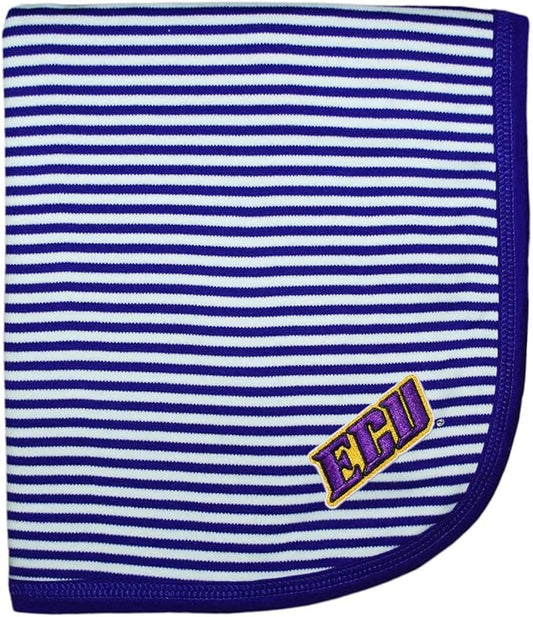 Creative Knitwear East Carolina ECU Striped Baby and Toddler Blanket