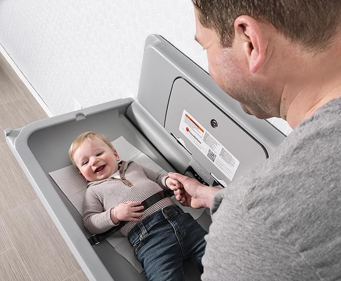 Foundations Disposable, Moisture Resistant, Biodegradable, Baby Changing Station Liner Refills for Commercial Restrooms, Doctor's Offices, Care Centers, 500 Pack, 036-NWL