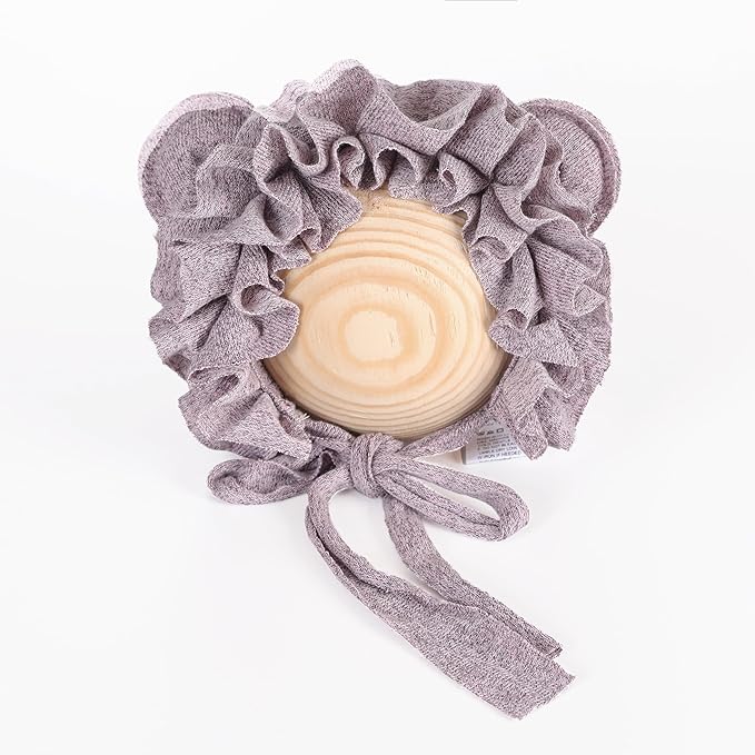 Holibeat Baby Girl Purple Photography Props Super Soft Newborn Girl Photo Shoot Outfits Costumes (Purple)