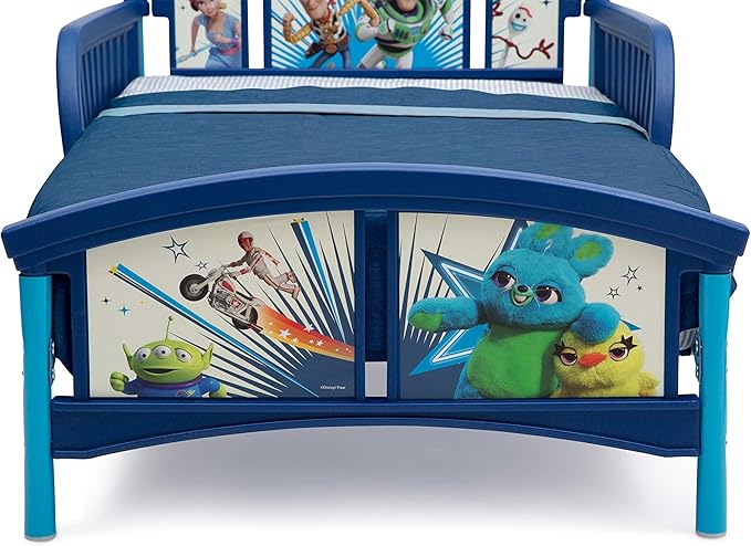 Delta Children Plastic Toddler Bed, Disney/Pixar Toy Story 4