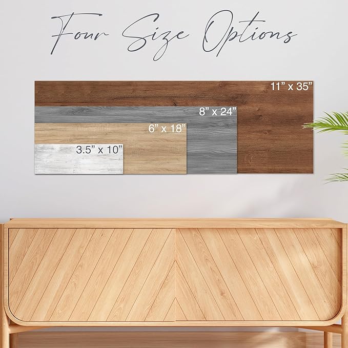 Custom Wood Signs, Personalized Sign For Home, Custom Fonts Colors Sizes, Make Your Own Unique Sign, 10 Backgrounds - Fonts & Colors can be Changed, Personalized Rustic Sign (6" x 18")