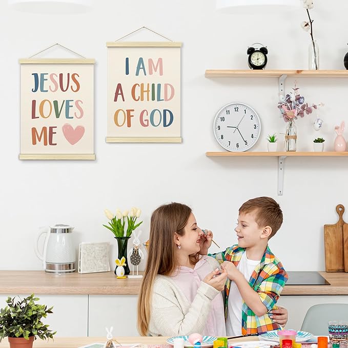 BONETAT Nursery Color Days of the Week Poster for Kids,Educational Toddler Learning Posters for Playroom Wall Art,Preschool Shapes Colors Chart for Classroom & Homeschool - A05