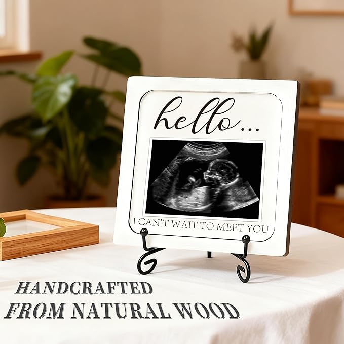 Baby Announcement Grandparents, Ultrasound Photo Frame Pregnancy Announcement Sign, Baby Announcement Wooden Surprise Box, Pregnancy Reveal to Husband, Friends, Auntie, Uncle