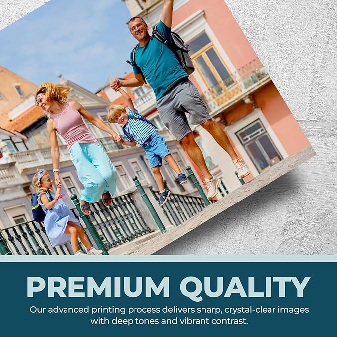 CLYLIFE Custom Photo Prints - Glossy Finish - Set of 6, 12, or 21 - Standard Size - UNFRAMED - Gift Wrapping - Same Day Pick Up - Personalized Gift Idea(6 * 8 inch,20 Pcs)
