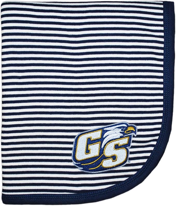 Creative Knitwear Georgia Southern Striped Baby and Toddler Blanket