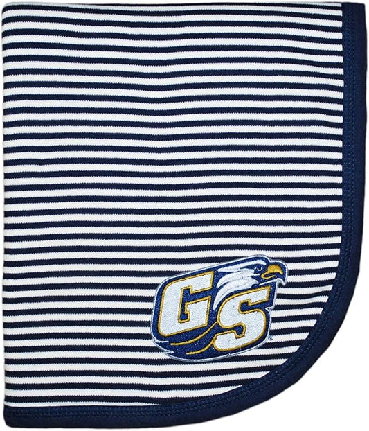 Creative Knitwear Georgia Southern Striped Baby and Toddler Blanket