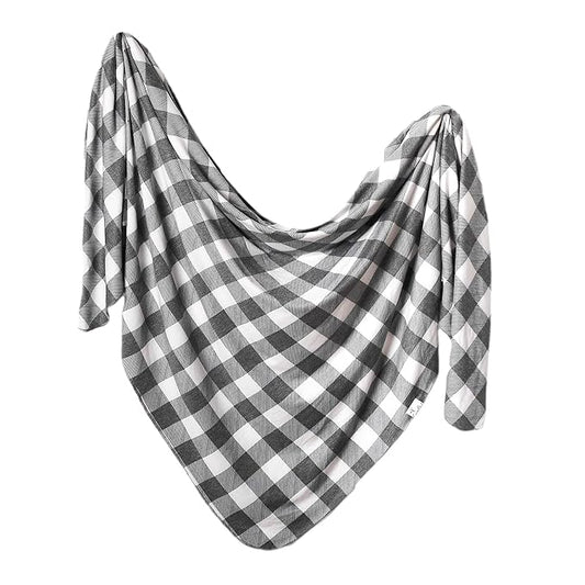 Copper Pearl Baby Swaddle Blanket - Premium Knit Baby Blanket, Large Soft Stretchy Receiving Blankets for Baby Boy and Girl, Swaddles for Newborn, Infant, and Toddler (Scotland)