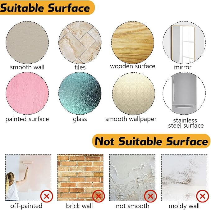 Radiant Smile Sun and Cloud Wall Decals - 12 Sheets Window Clings Watercolor Large Peel and Stick Wall Stickers for Kids Room, Nursery, Bedroom, Playroom Decor