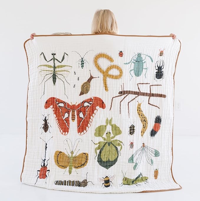 CLEMENTINE KIDS Reversible Quilts (Cutie Crawlies)