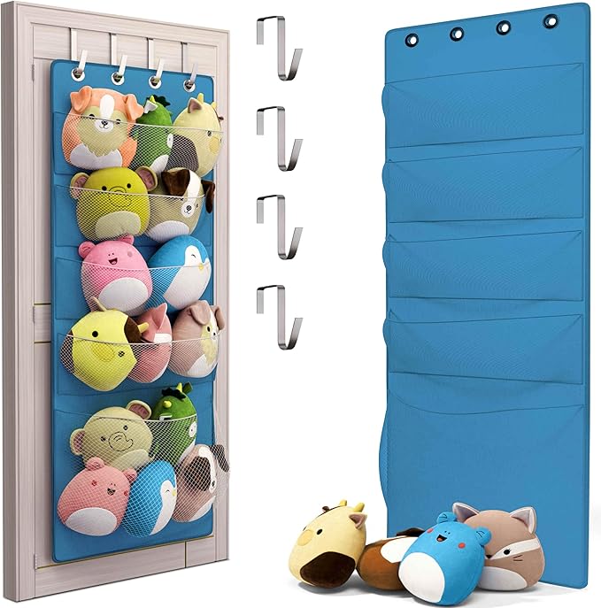 Honeyera Sqshmalow Holder - Over the Door Space (parent) (Blue)