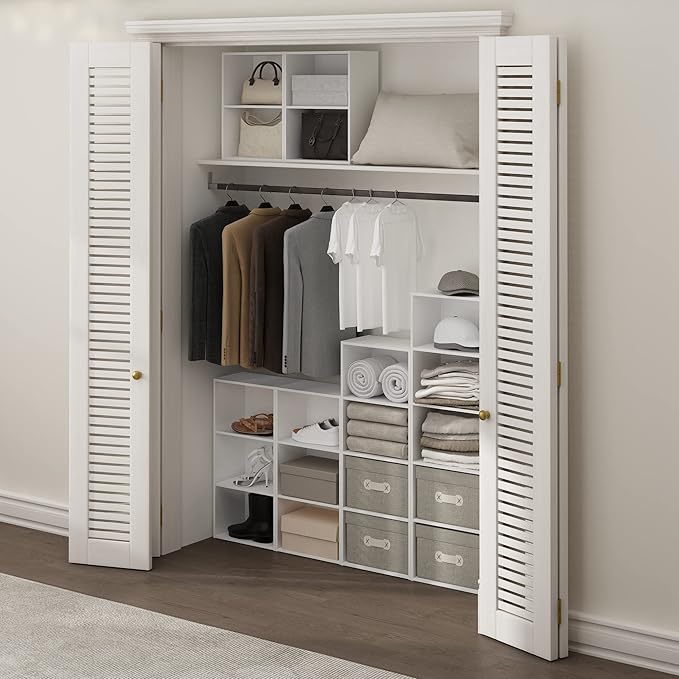 Furinno Luder 3-Tier Open Shelf Bookcase, White