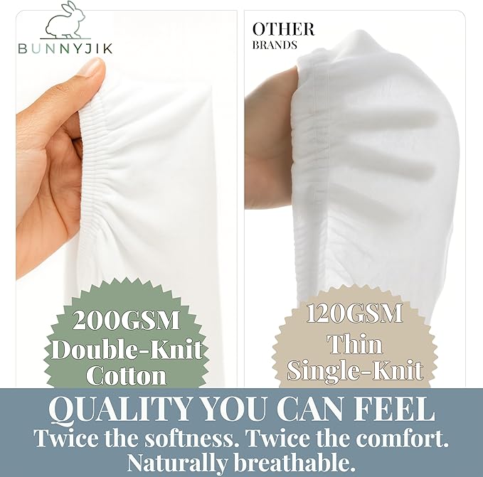 GOTS 100% Organic Bassinet Sheets - Luxurious Turkish Cotton for Halo, SNOO, Dream on Me Karley & Lacy, Delta Children and Simmons Kids City Sleeper Oval or Rectangle Bassinet Bed Pads or Mattresses