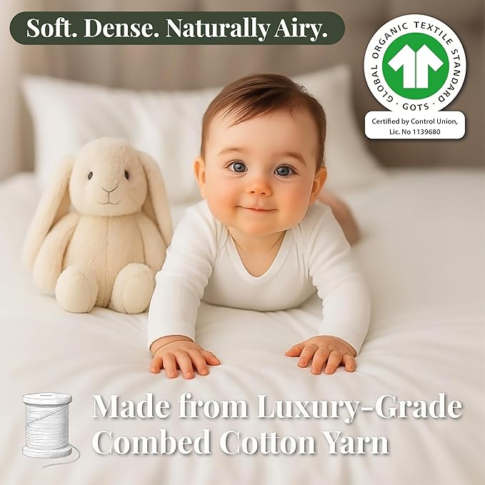 GOTS 100% Organic Bassinet Sheets - Luxurious Turkish Cotton for Halo, SNOO, Dream on Me Karley & Lacy, Delta Children and Simmons Kids City Sleeper Oval or Rectangle Bassinet Bed Pads or Mattresses