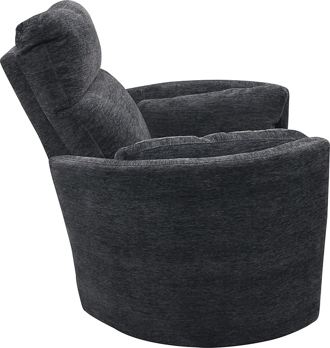 Parker Living Radius - Mediterranean Power Swivel Glider Recliner for Adults with USB and Type-C Ports, Single Sofa Chair for Living Room