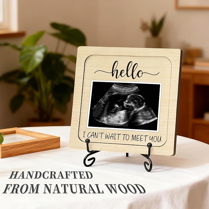 Pregnancy Announcement for Grandma Grandparents, Ultrasound Picture Frames Surprise Box, Baby Coming Soon Announcement, Pregnancy Announcement Infant First Grandbaby Gift for Grandparents
