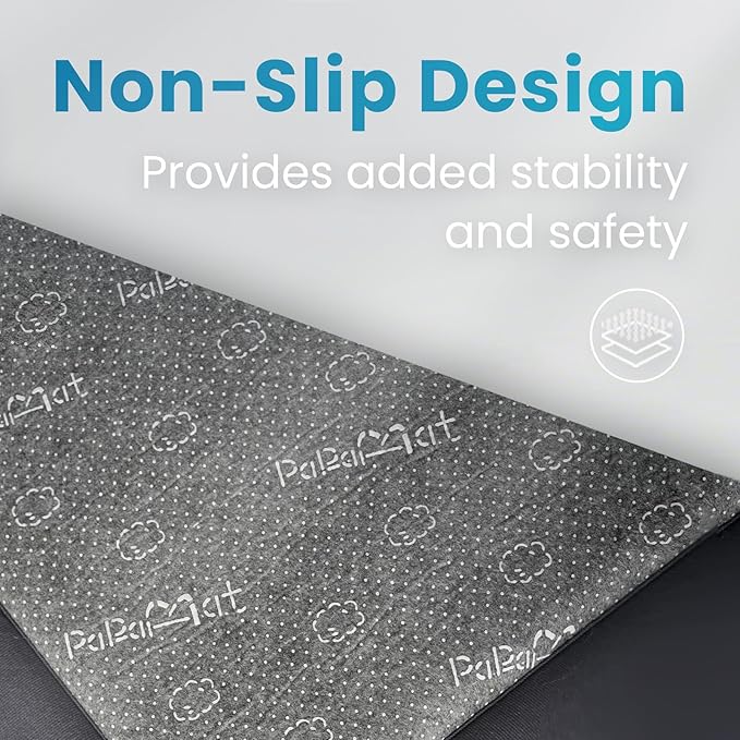 1.3" Thick Baby Play Mat for Floor, 39x59 Foam Tummy Time Mat, Padded Support Soft Plush Nursery Rug for Infant Kids Toddler Crawling Kick Activity (Lavender)