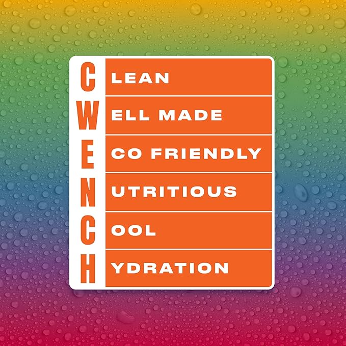 Cwench Electrolyte Mix - Rainbow Swirl 10 Count