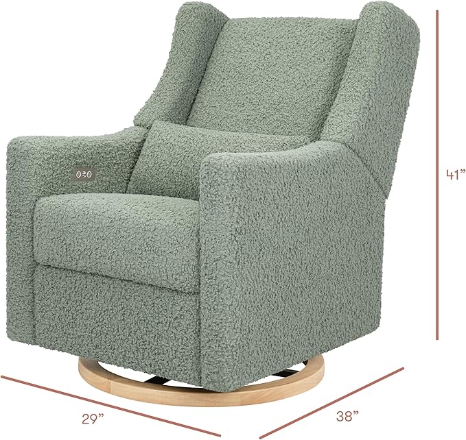 babyletto Kiwi Glider Recliner w/Electronic Control and USB