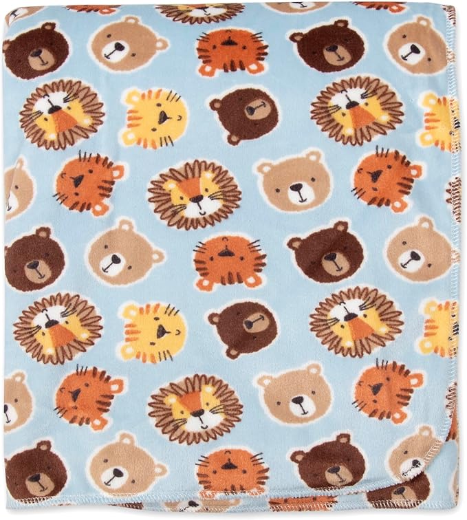 Baby Essentials Sherpa Fleece Baby Blanket 35x30 – Super Soft, Warm Reversible Baby Blankets for Newborns, Infants, Toddlers, and Nursery