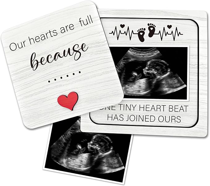 Pregnancy Announcement for Grandma Grandparents, Ultrasound Picture Frames Surprise Box, Pregnancy Announcement Sign, Baby Coming Soon Announcement, Pregnancy Reveal to Friends, Auntie, Uncle