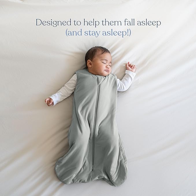 HALO Sleepsack Supersoft Wearable Blanket, Viscose Made from Bamboo, Sleeping Bag for Babies, 1.5 TOG, 6 – 12 Months, Medium, Dusty Pink