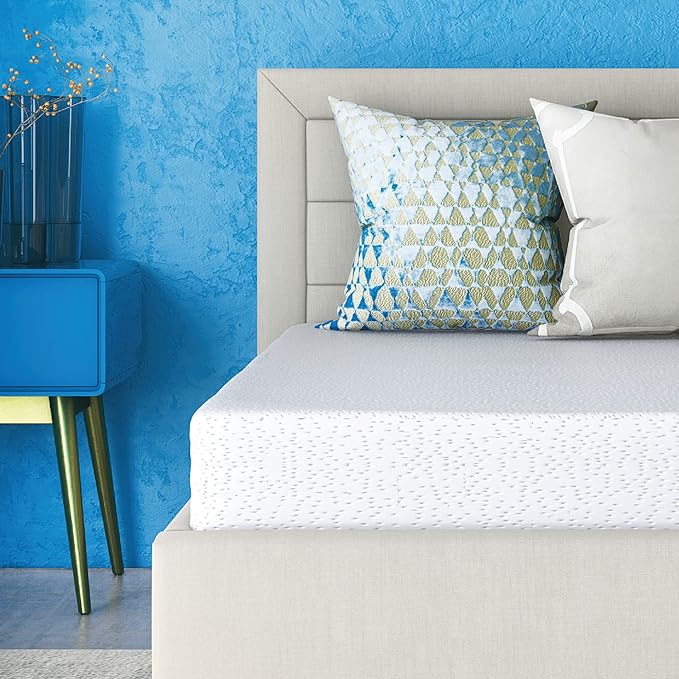 Classic Brands Cool Gel Gel Memory Foam 6-Inch Mattress | CertiPUR-US Certified | Bed-in-a-Box, Twin XL