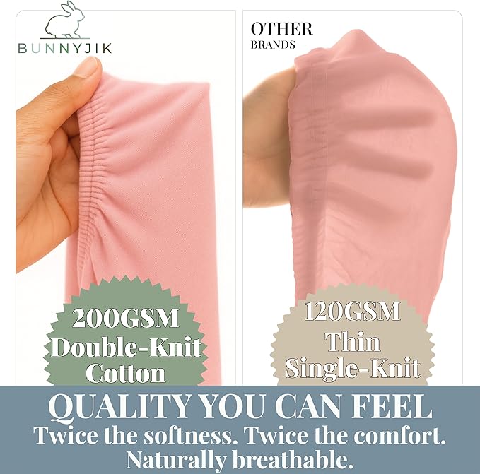 GOTS 100% Organic Bassinet Sheets - Luxurious Turkish Cotton for Halo, SNOO, Dream on Me Karley & Lacy, Delta Children and Simmons Kids City Sleeper Oval or Rectangle Bassinet Bed Pads or Mattresses