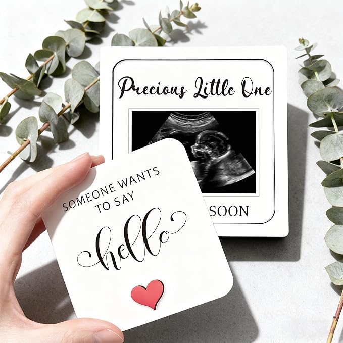 Pregnancy Announcement for Grandma Grandparents, Ultrasound Picture Frames Surprise Box, Baby Announcement Gifts, Pregnancy Announcement Sign, Pregnancy Reveal to Husband, Friends, Auntie, Uncle